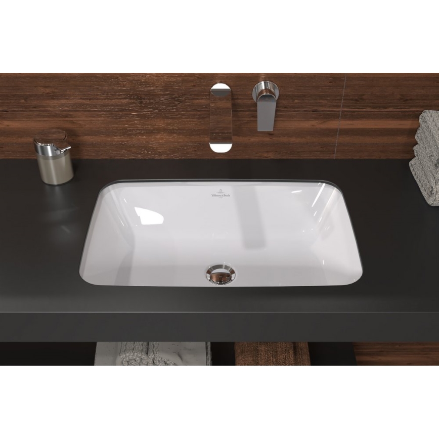 Villeroy & Boch 5A776101 - Lavatório encastrado ARCHITECTURA 57x37 cm cerâmica/branco