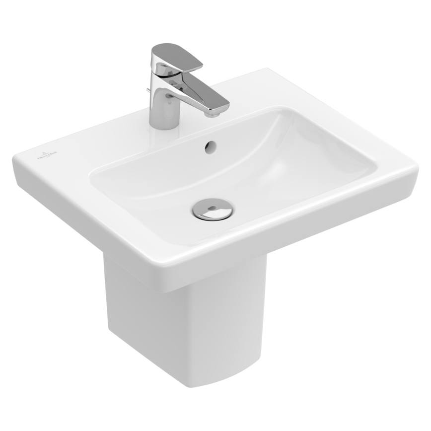 Villeroy & Boch 73155001 - Lavatório suspenso SUBWAY 2.0 50x40 cm cerâmica/branco