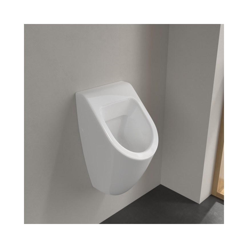 Villeroy & Boch 75130001 - Pisoár SUBWAY saída traseira cerâmica/branca