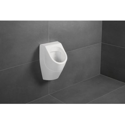 Villeroy & Boch 75240001 - Mictório O.NOVO, alimentação traseira, cerâmica/branco