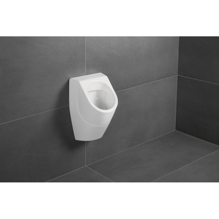 Villeroy & Boch 75240001 - Mictório O.NOVO, alimentação traseira, cerâmica/branco
