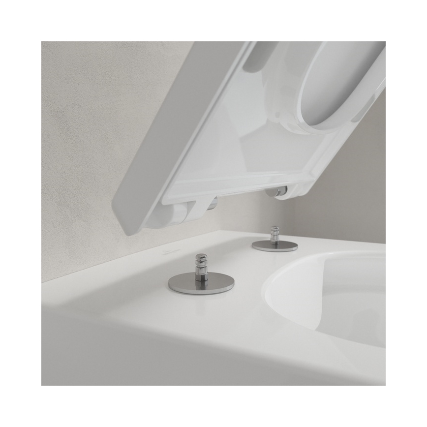 Villeroy & Boch 8M24S101 - Assento de sanita SoftClose MEMENTO 2.0 branco