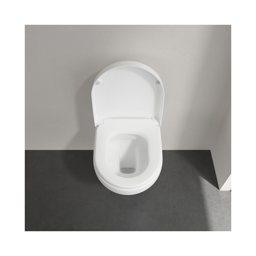 Villeroy & Boch 8M42S101 - Assento sanitário SoftClose SUBWAY 3.0 branco