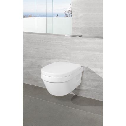 Villeroy & Boch 8M42S101 - Assento sanitário SoftClose SUBWAY 3.0 branco