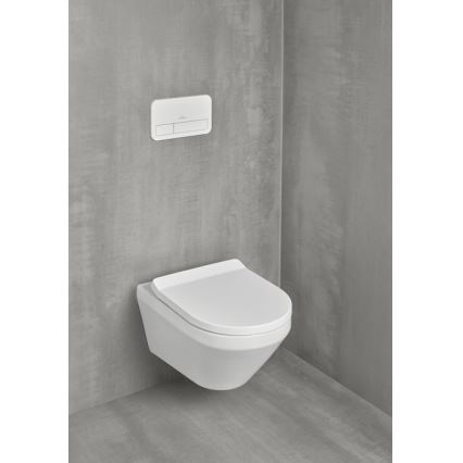 Villeroy & Boch 8M70S101 - Assento de sanita ARCHITECTURA SoftClose branco