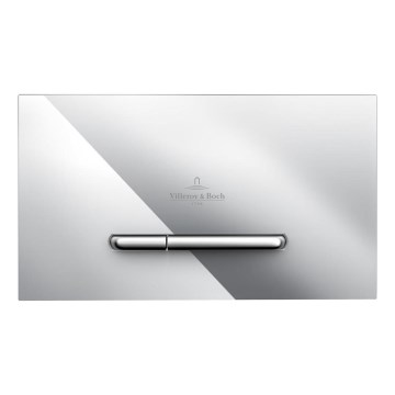 Villeroy & Boch 92218061 - Botão de descarga VICONNECT cromado brilhante