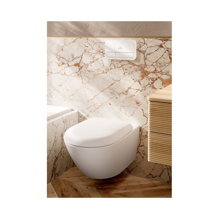 Villeroy & Boch 922400RE - Botão de descarga VICONNECT branco brilhante