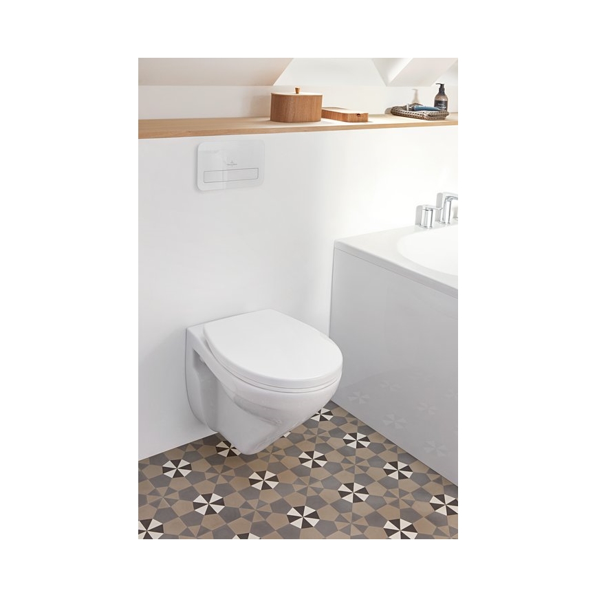 Villeroy & Boch 922400RE - Botão de descarga VICONNECT branco brilhante