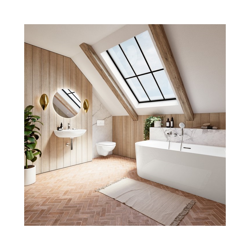 Villeroy & Boch 922400RE - Botão de descarga VICONNECT branco brilhante