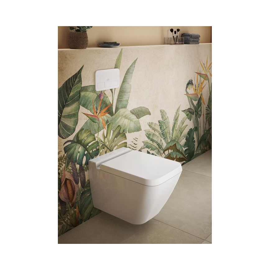 Villeroy & Boch 92249068 - Botão de descarga VICONNECT branco