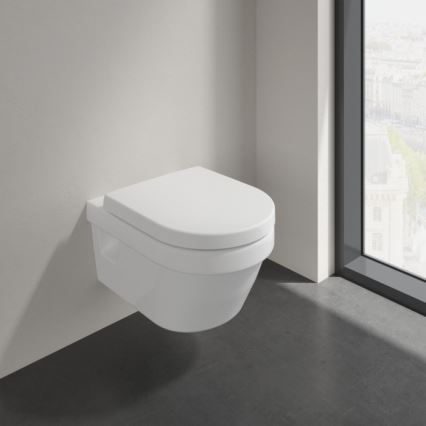 Villeroy & Boch 98M9C101 - Assento sanitário SoftClose ARCHITECTURA branco