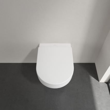 Villeroy & Boch 98M9C101 - Assento sanitário SoftClose ARCHITECTURA branco