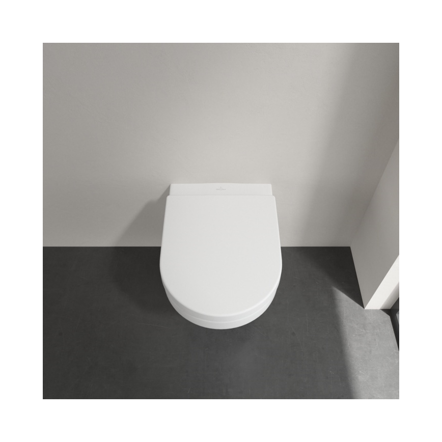 Villeroy & Boch 98M9C101 - Assento sanitário SoftClose ARCHITECTURA branco