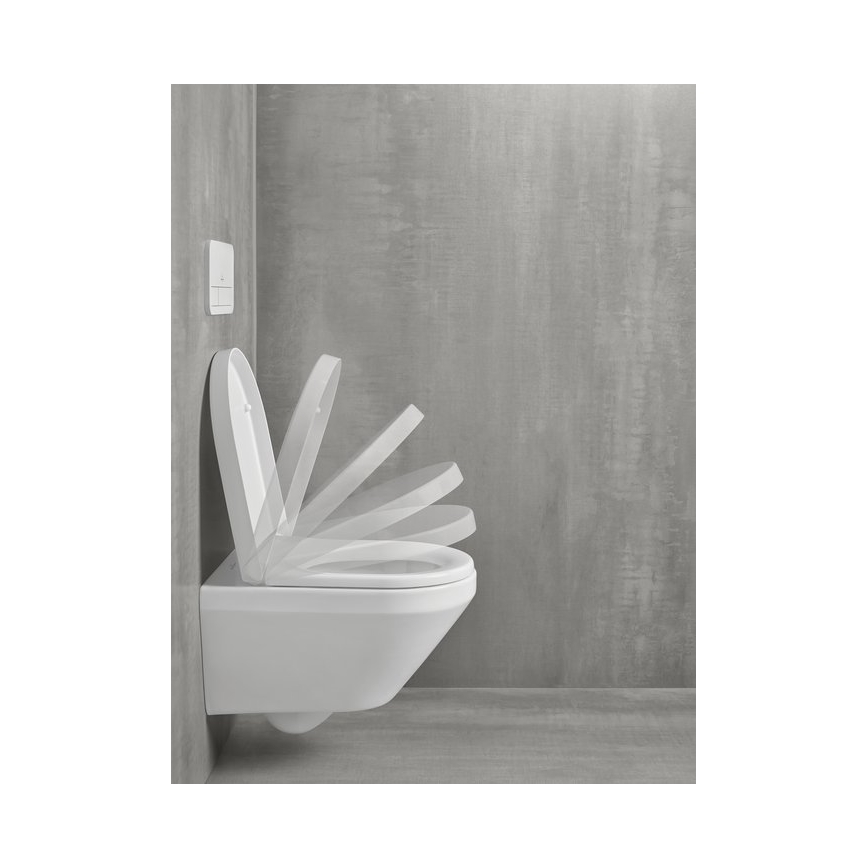 Villeroy & Boch 98M9C101 - Assento sanitário SoftClose ARCHITECTURA branco