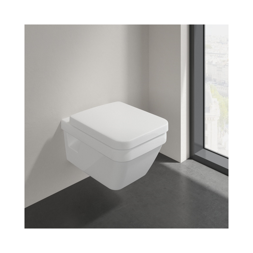 Villeroy & Boch 9M58S101 - Assento de sanita SoftClose ARCHITECTURA branco