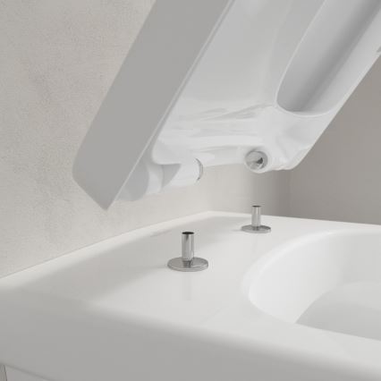 Villeroy & Boch 9M58S101 - Assento de sanita SoftClose ARCHITECTURA branco
