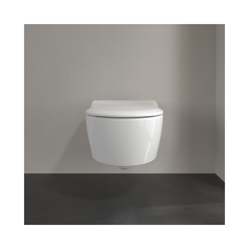 Villeroy & Boch 9M87S101 - Tampa de sanita SoftClose AVENTO branca
