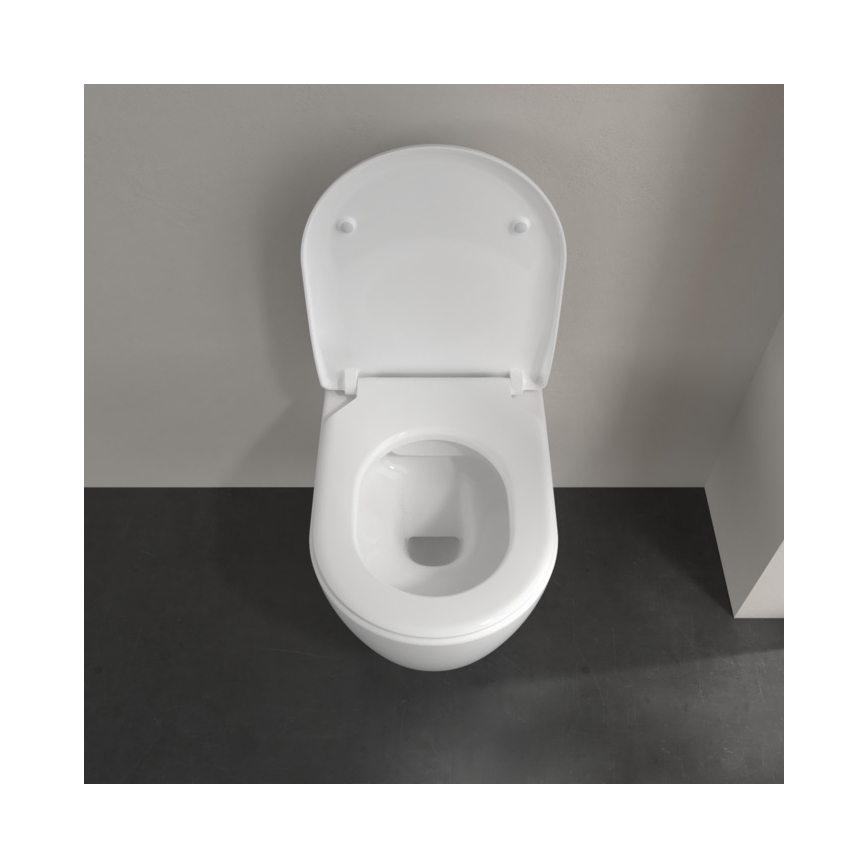 Villeroy & Boch 9M87S101 - Tampa de sanita SoftClose AVENTO branca