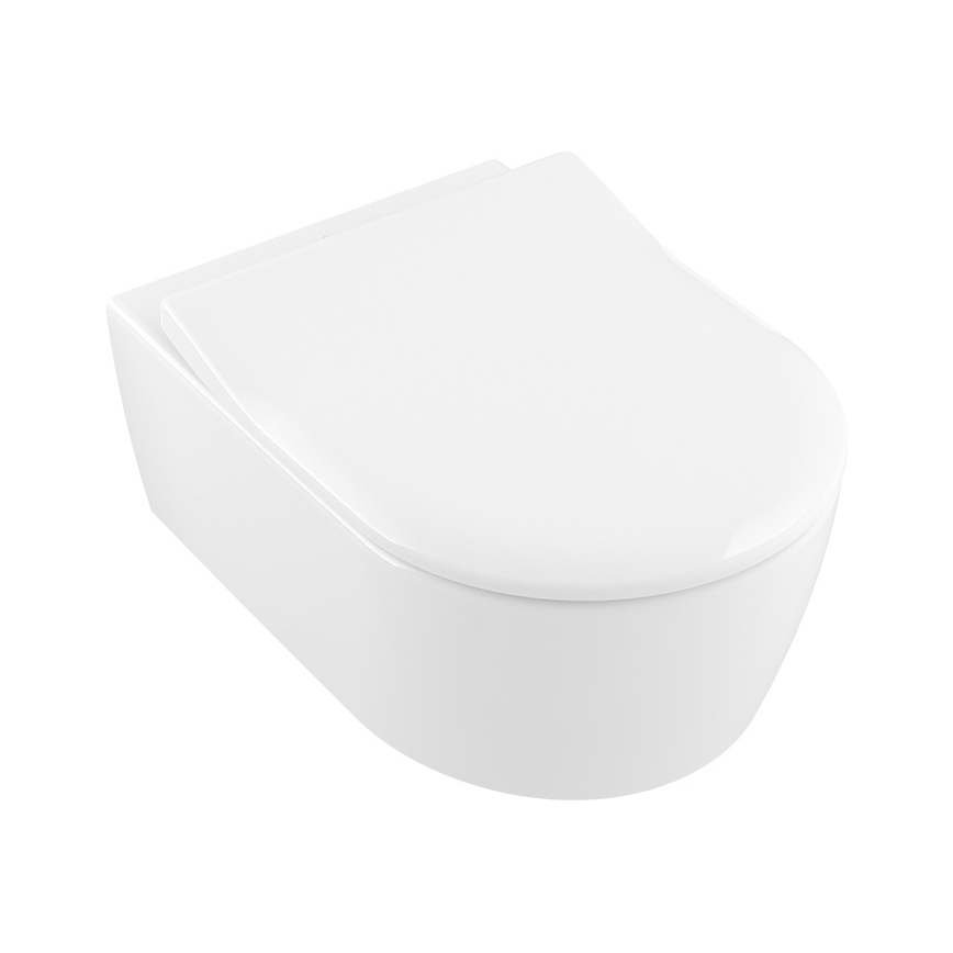Villeroy & Boch 9M87S101 - Tampa de sanita SoftClose AVENTO branca