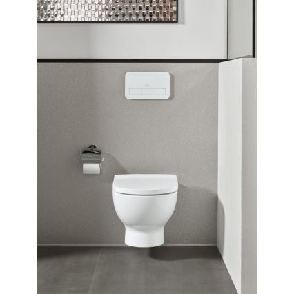 Villeroy & Boch TVA15101300061 - Suporte para papel higiénico ELEMENTS em cromo brilhante