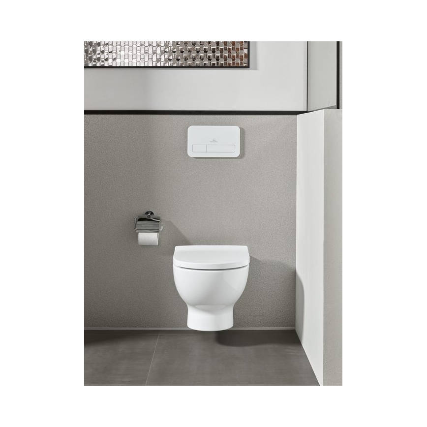 Villeroy & Boch TVA15101300061 - Suporte para papel higiénico ELEMENTS em cromo brilhante
