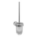 Villeroy & Boch TVA15101600061 - Escova de WC de parede ELEMENTS vidro/cromado brilhante