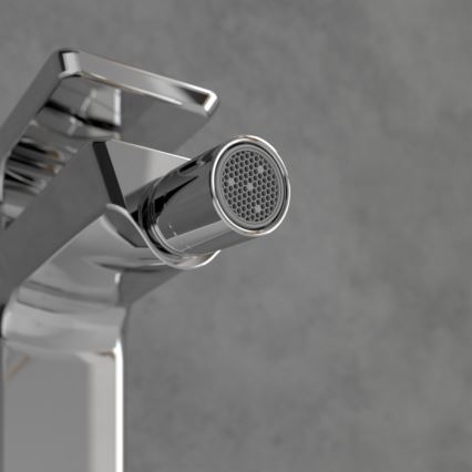 Villeroy & Boch TVB11200100061 - Misturador para bidé + válvula de escoamento SUBWAY 3.0, acabamento cromado brilhante