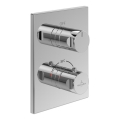 Villeroy & Boch TVD00065300061 - Misturador termostático para duche para instalação encastrada, cromo brilhante