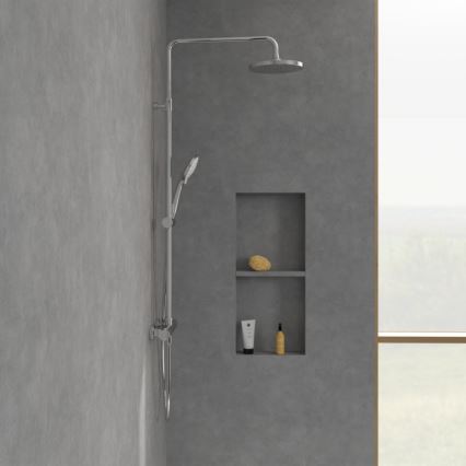 Villeroy & Boch TVS10900200061 - Conjunto de duche com misturador UNIVERSAL cromo brilhante