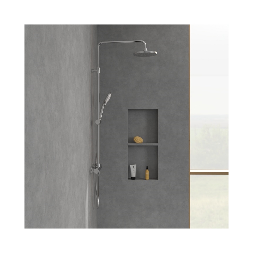 Villeroy & Boch TVS10900200061 - Conjunto de duche com misturador UNIVERSAL cromo brilhante