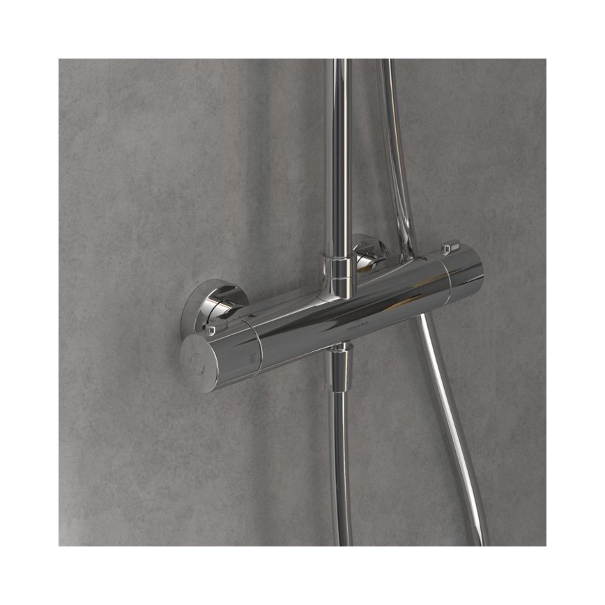 Villeroy & Boch TVS10900200061 - Conjunto de duche com misturador UNIVERSAL cromo brilhante