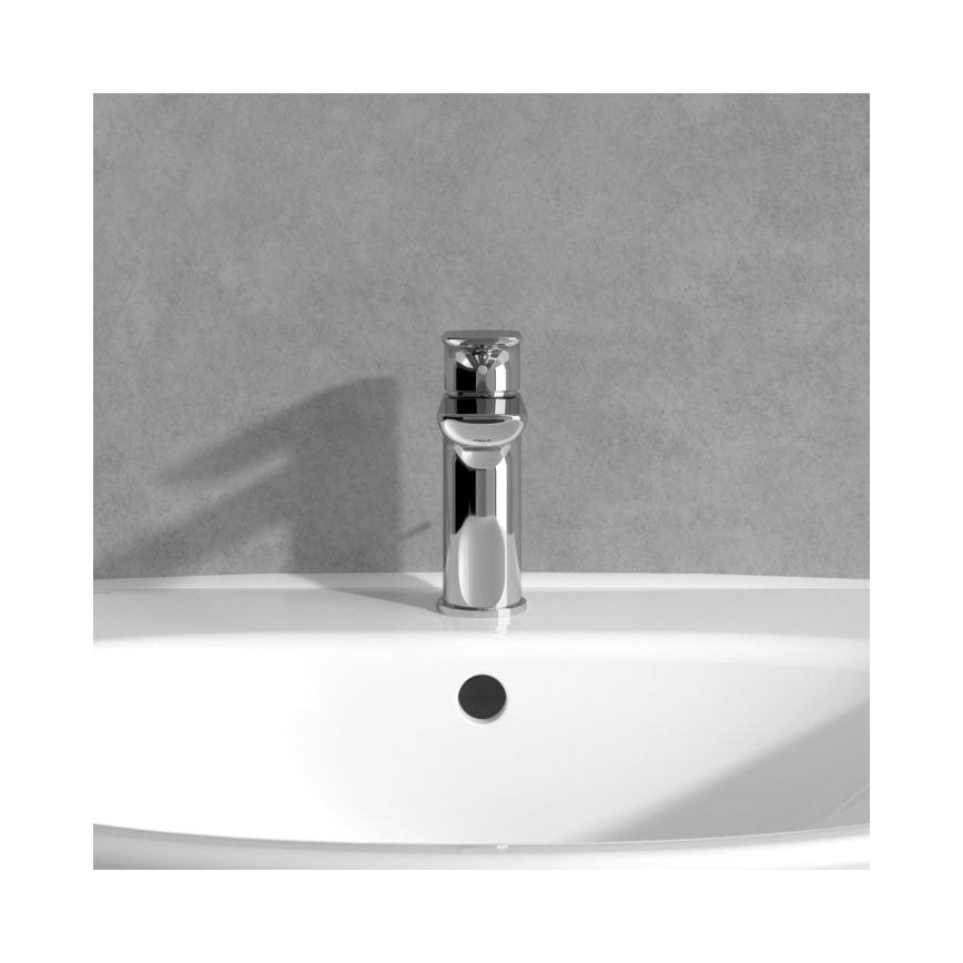 Villeroy & Boch TVW10400400161 - Misturador para lavatório O.NOVO 15,5 cm cromo brilhante