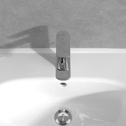 Villeroy & Boch TVW10400400161 - Misturador para lavatório O.NOVO 15,5 cm cromo brilhante
