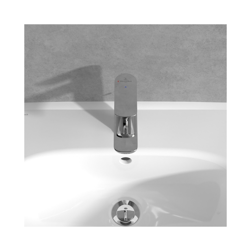 Villeroy & Boch TVW10400400161 - Misturador para lavatório O.NOVO 15,5 cm cromo brilhante