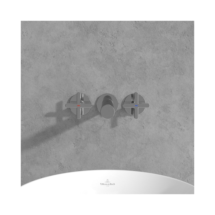 Villeroy & Boch TVZ10601200061 - Torneira para lavatório LOOP&FRIENDS cromado brilhante