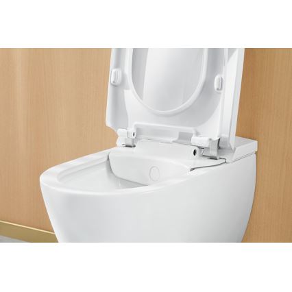 Villeroy & Boch V0E100R1 - Bidé suspenso com assento SoftClose VICLEAN cerâmica/branco +controlo remoto