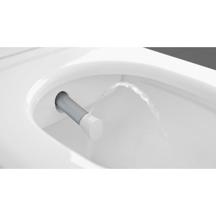 Villeroy & Boch V0E100R1 - Bidé suspenso com assento SoftClose VICLEAN cerâmica/branco +controlo remoto