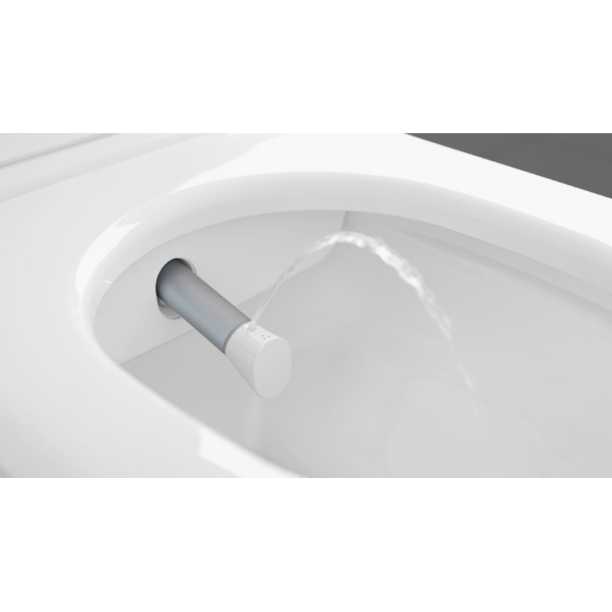 Villeroy & Boch V0E100R1 - Bidé suspenso com assento SoftClose VICLEAN cerâmica/branco +controlo remoto