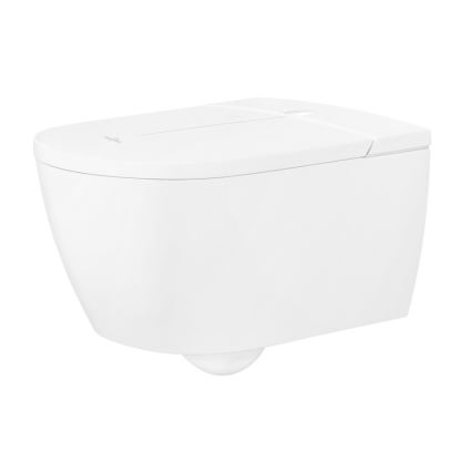 Villeroy & Boch V0E100R1 - Bidé suspenso com assento SoftClose VICLEAN cerâmica/branco +controlo remoto