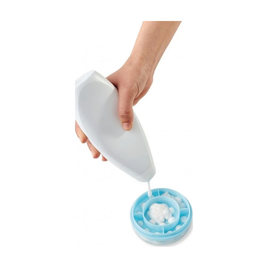 Vitility - Aplicador de gel de banho/loção corporal branco/azul