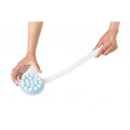 Vitility - Aplicador de gel de banho/loção corporal branco/azul