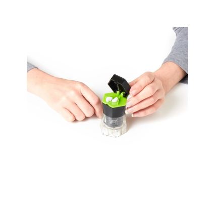 Vitility - Doseador e cortador de comprimidos 5 em 1 preto