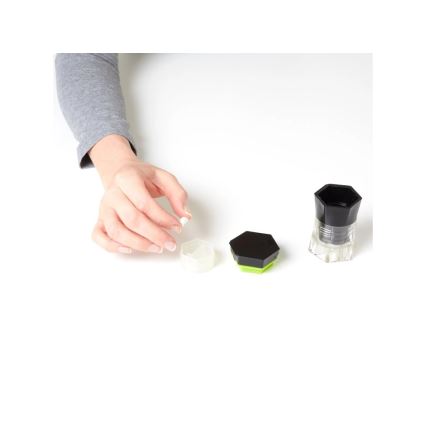 Vitility - Doseador e cortador de comprimidos 5 em 1 preto