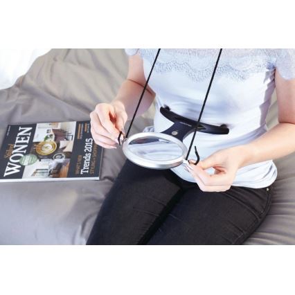 Vitility - Lupa de leitura com iluminação