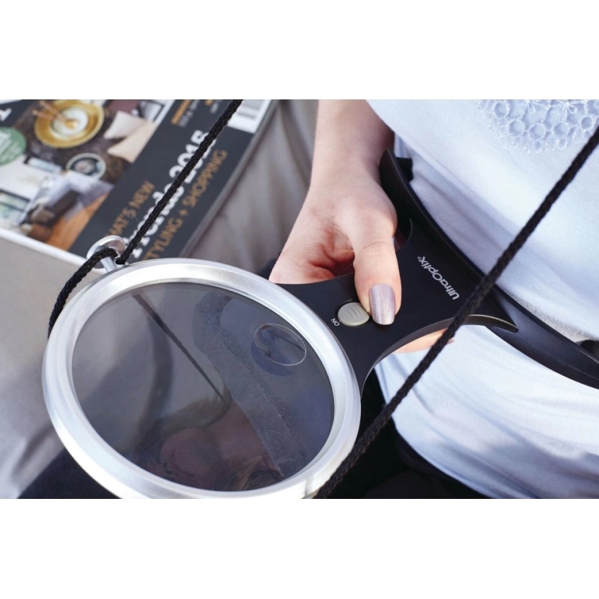 Vitility - Lupa de leitura com iluminação