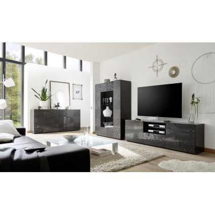 Vitrine ARIA antracite