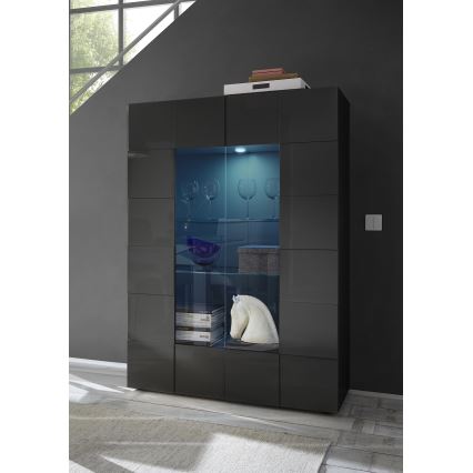 Vitrine SERIAN antracite