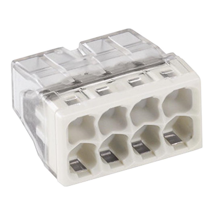 WAGO 2273-208 - Terminal caixa de junção COMPACT 8x2,5 450V branco