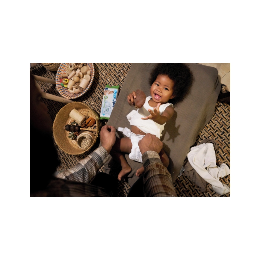 WaterWipes - CONJUNTO 9x Toalhetes húmidos sem plástico Soapberry 60 pçs (540 pcs)