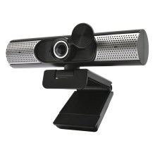 Webcam FULL HD 1080p com altifalantes e microfone